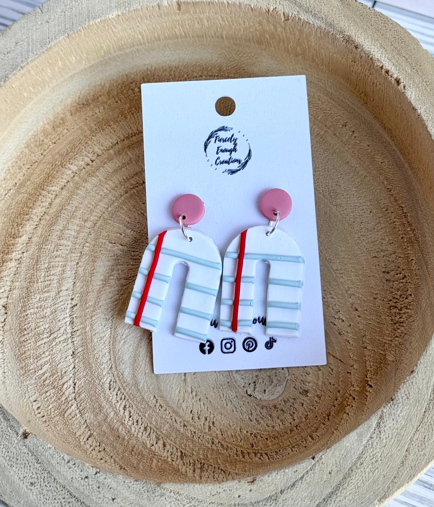 Notebook Paper earrings