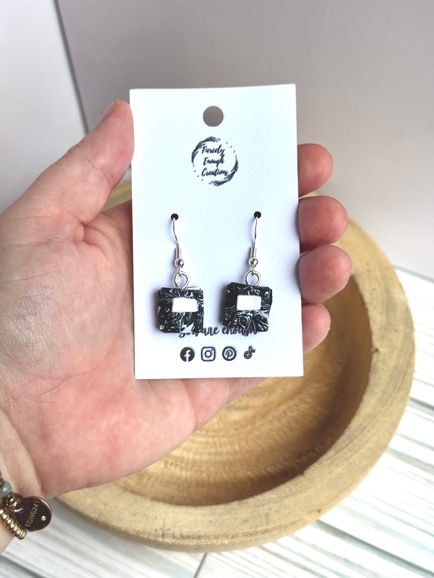 Composition Notebook earrings