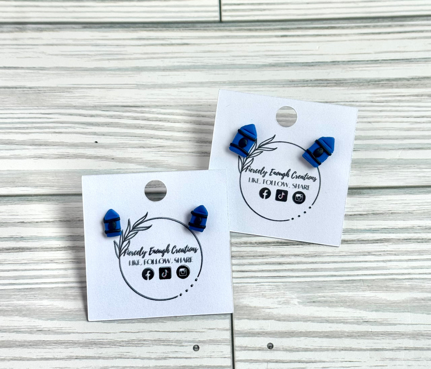 Mini Crayon Earrings