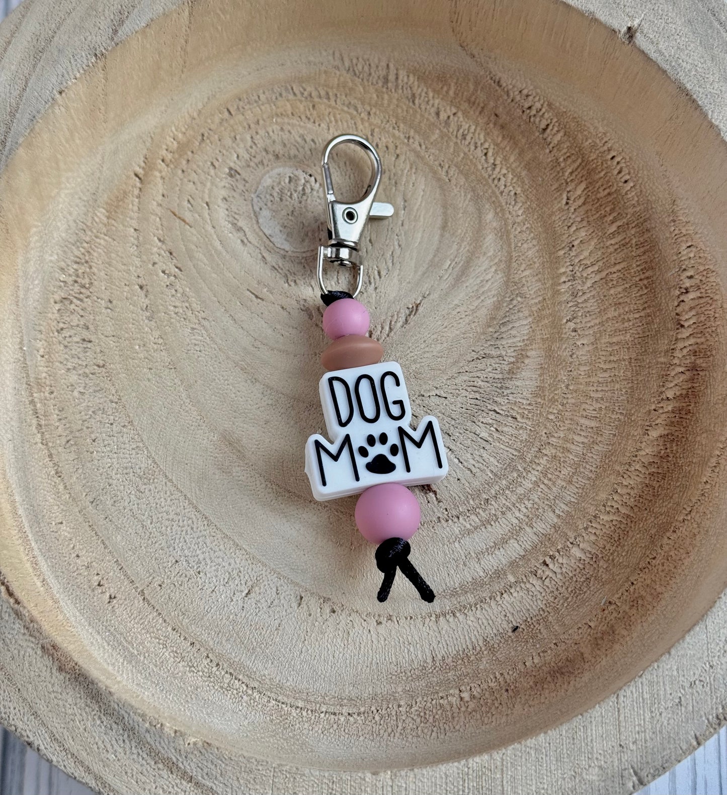 Dog Mom Keychain
