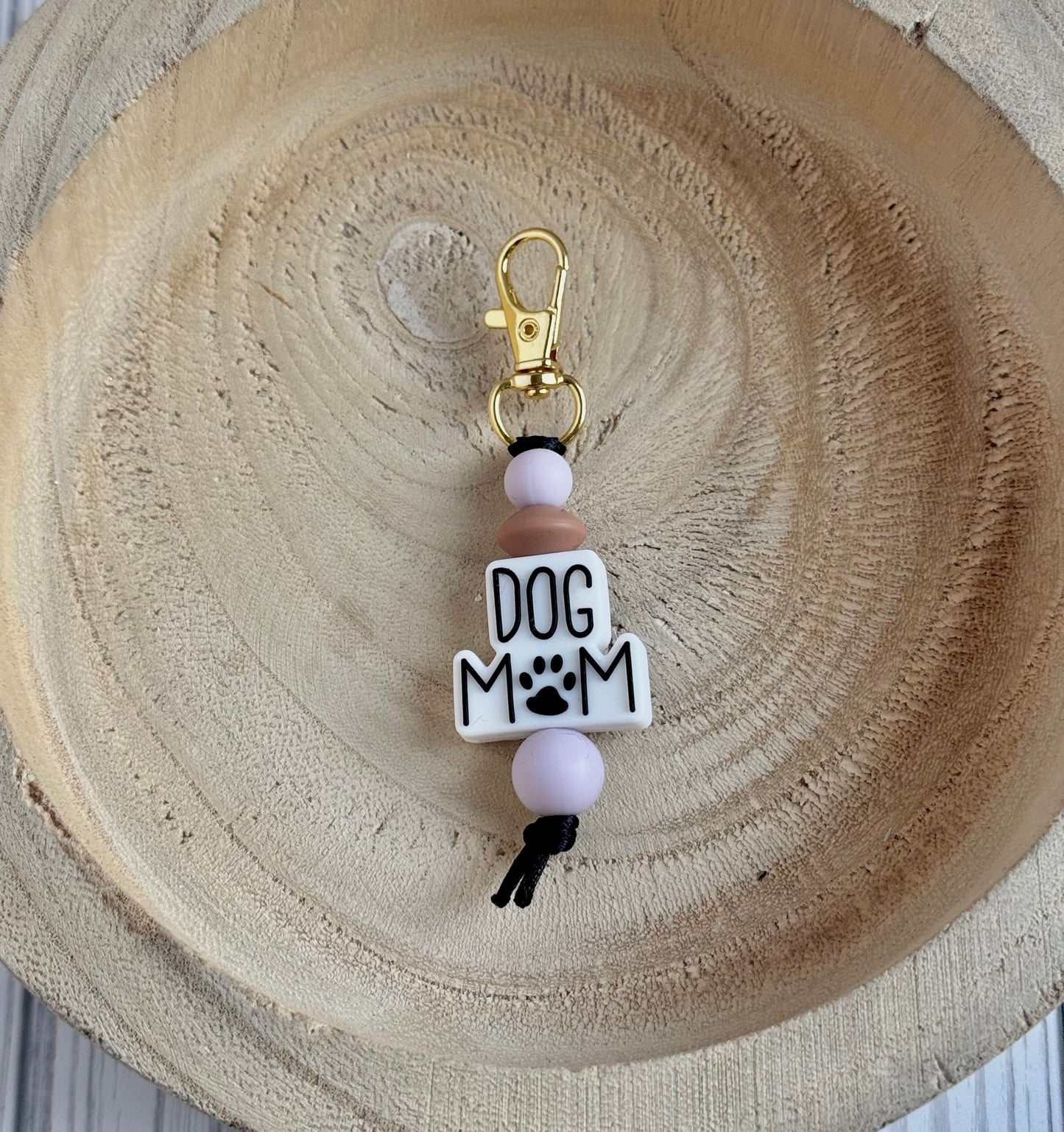 Dog Mom Keychain