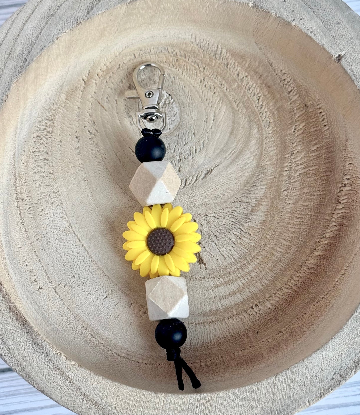 Sunflower Keychain