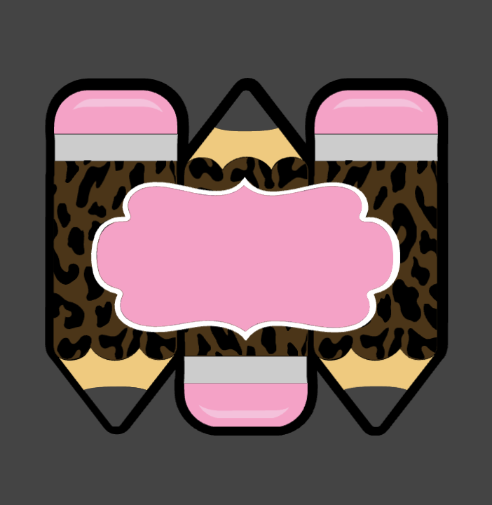 Tripple Pencil Badge Cover