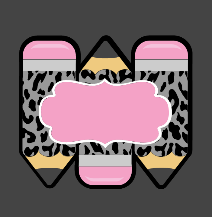 Tripple Pencil Badge Cover