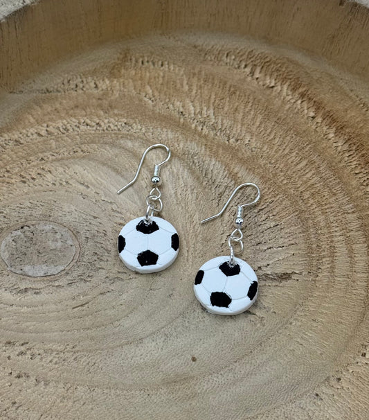 Soccer Earrings