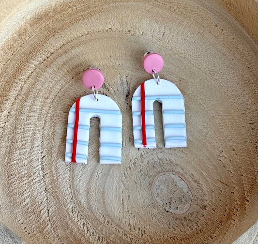 Notebook Paper earrings