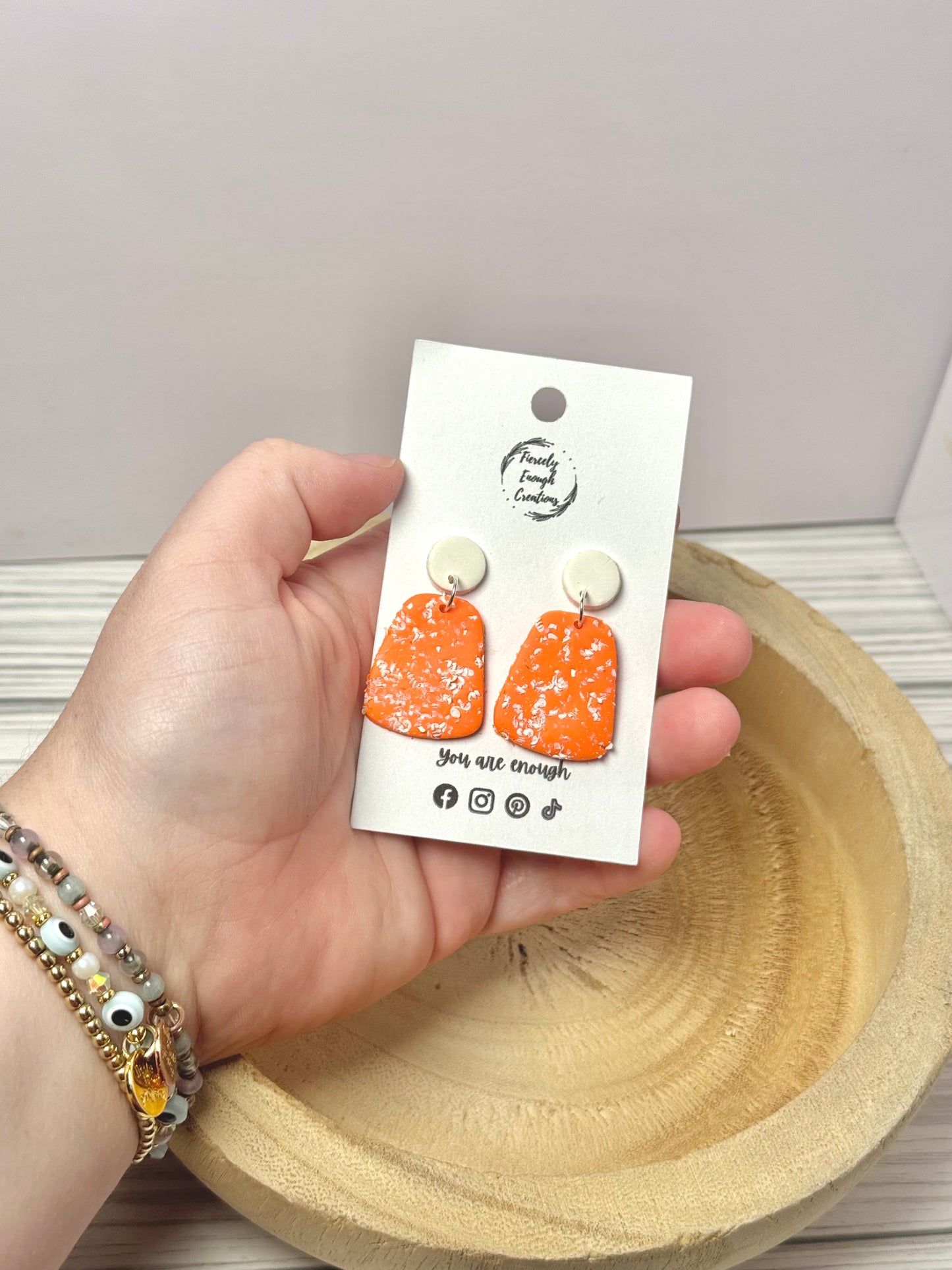 Vols Confetti Earrings