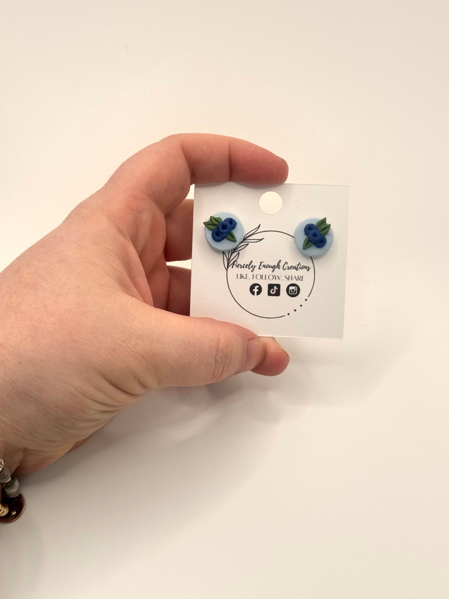 Blueberry studs