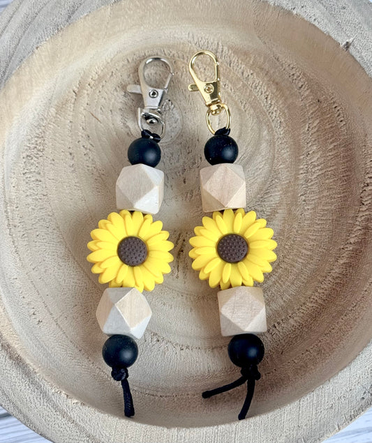 Sunflower Keychain