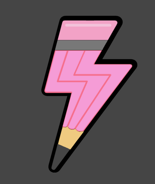 Lightening Pencil Lanyard