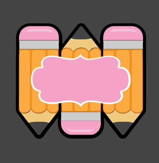 Tripple Pencil Badge Cover